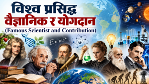 विश्व प्रसिद्ध वैज्ञानिक र योगदान (Famous Scientist)